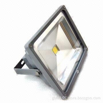 IP65 Floodlight with High Lumen Output and Lumen Intensity, 85 to 265V AC Operating Voltage